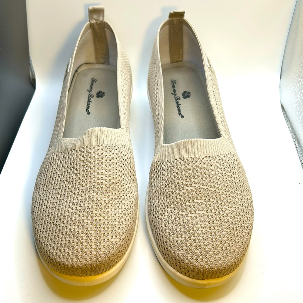 Tommy Bahama Lizzie Wedge Slip On Waffle Shoes Comfy Memory Foam Women Size 9
